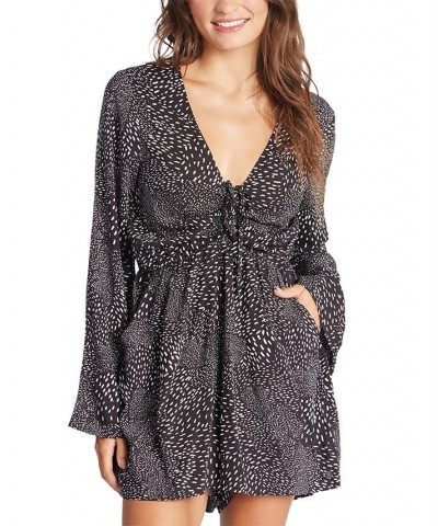 Juniors' Spirit Awakes Ruched Romper Anthracite Lovely Day $24.85 Shorts