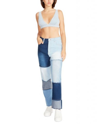 Women's Kylie Colorblocked Jeans Denim $22.31 Jeans